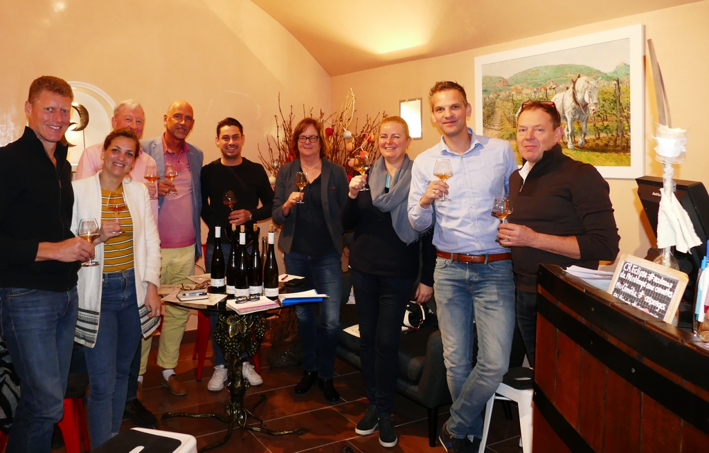 Elzasreis wijnprofessionals proefgroep 'Rechteroever'